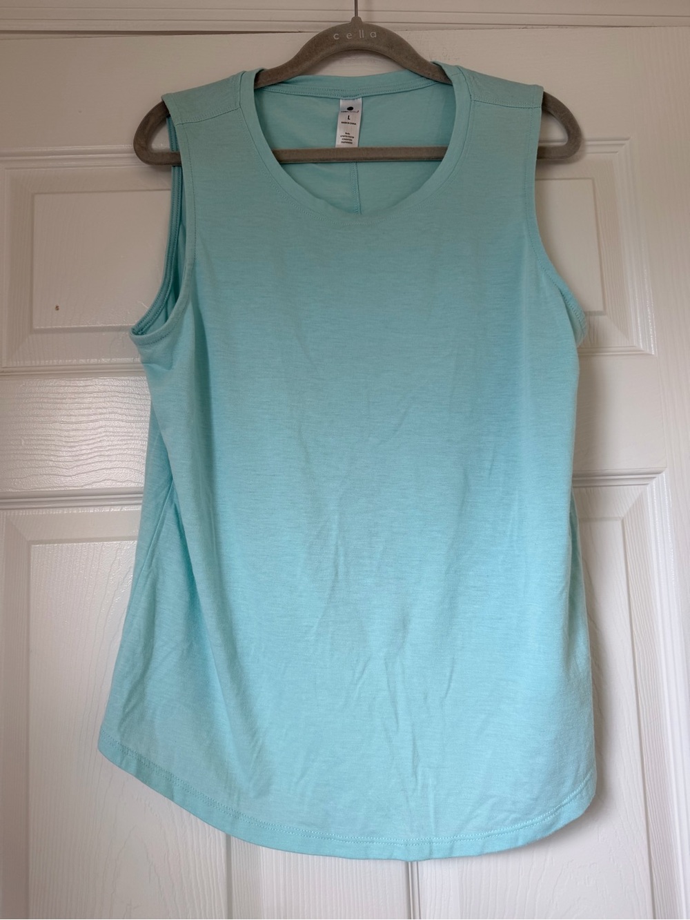 Yogalicious Mint Blue Sleeveless Tank Top